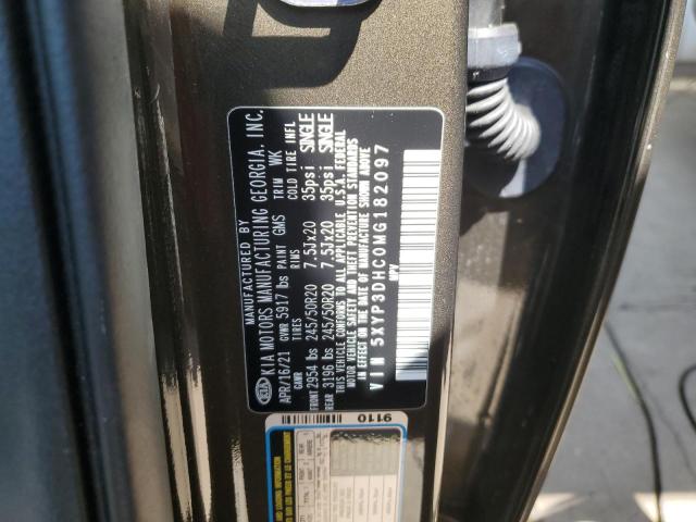 Photo 10 from auction – 2021 KIA TELLURIDE with VIN 5XYP3DHC0MG182097