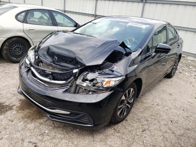 Photo 2 from auction – 2014 HONDA CIVIC EX with VIN 19XFB2F80EE234361
