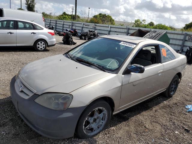 Photo 2 from auction – 2002 HONDA CIVIC EX with VIN 1HGEM22952L053474