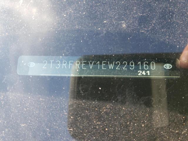 Photo 10 from auction – 2014 TOYOTA RAV4 XLE with VIN 2T3RFREV1EW229160