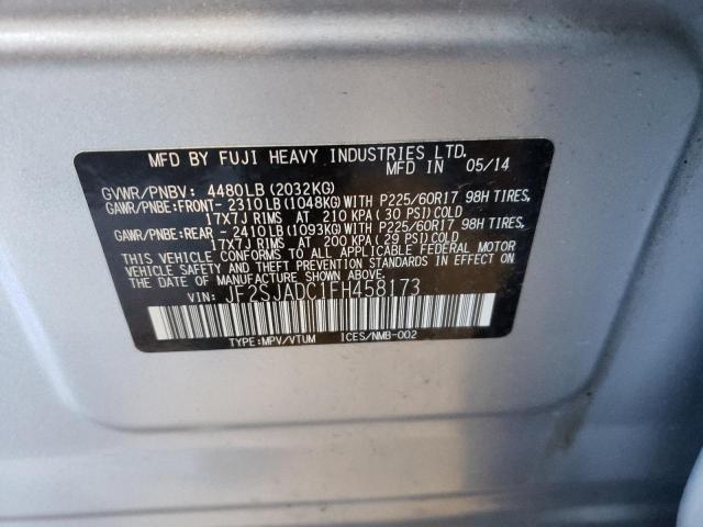 Photo 10 from auction – 2015 SUBARU FORESTER 2 with VIN JF2SJADC1FH458173