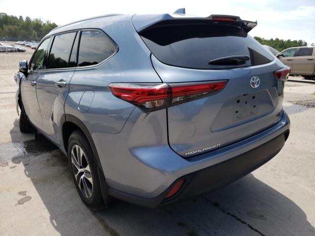 Photo 3 from auction – 2022 TOYOTA HIGHLANDER with VIN 5TDGZRBH4NS180678