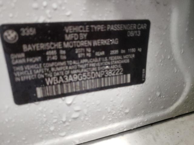 Photo 10 from auction – 2013 BMW 335 I with VIN WBA3A9G55DNP38222