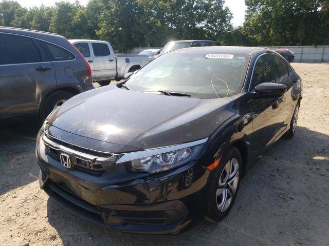 Photo 2 from auction – 2016 HONDA CIVIC LX with VIN 19XFC2F57GE209110