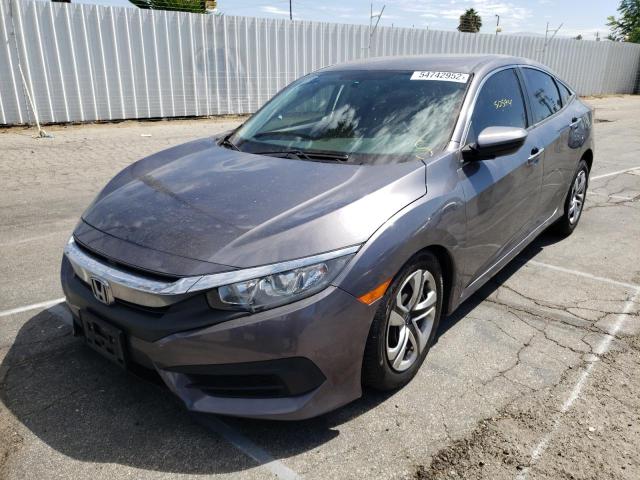 Photo 2 from auction – 2016 HONDA CIVIC LX with VIN 19XFC2F56GE238145