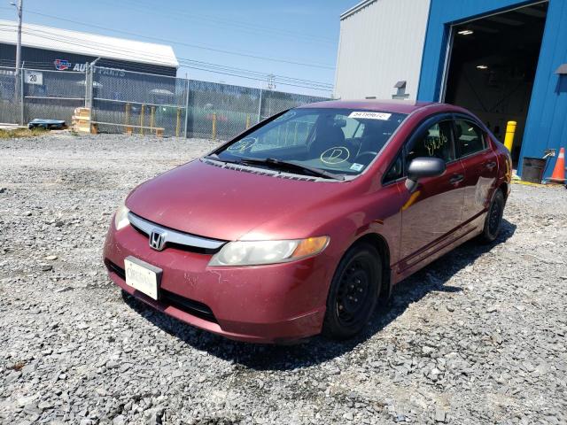 Photo 2 from auction – 2007 HONDA CIVIC DX with VIN 2HGFA16367H020758