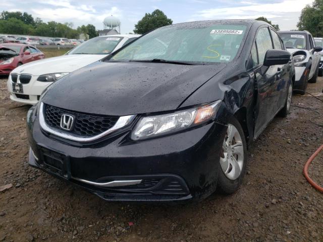 Photo 2 from auction – 2015 HONDA CIVIC LX with VIN 19XFB2F52FE250231