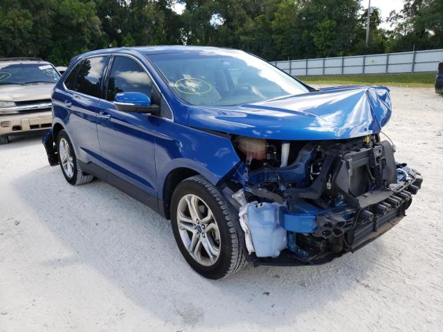 FORD EDGE TITAN 2018 with VIN 2FMPK3K97JBB06415 - Photo from auction