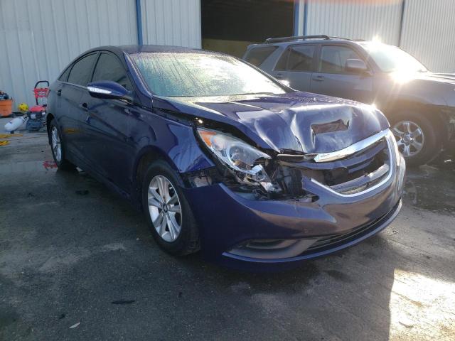 HYUNDAI SONATA GLS 2014 with VIN 5NPEB4AC5EH827664 - Photo from auction