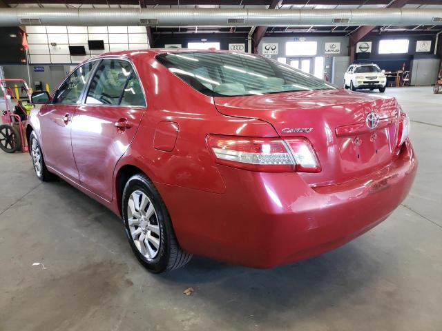 Photo 3 from auction – 2011 TOYOTA CAMRY BASE with VIN 4T1BF3EK8BU160296