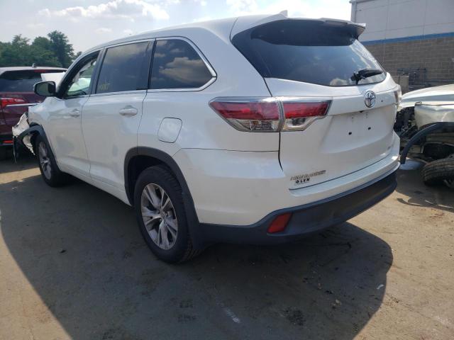 Photo 3 from auction – 2015 TOYOTA HIGHLANDER with VIN 5TDBKRFH1FS095775