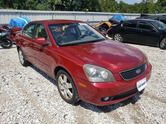 KIA OPTIMA LX 2007 with VIN KNAGE124175159917 - Photo from auction