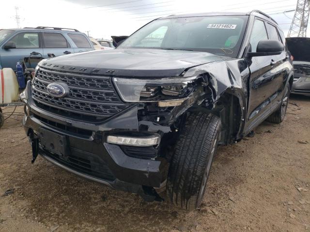 Photo 2 from auction – 2021 FORD EXPLORER X with VIN 1FMSK8DH0MGB13120