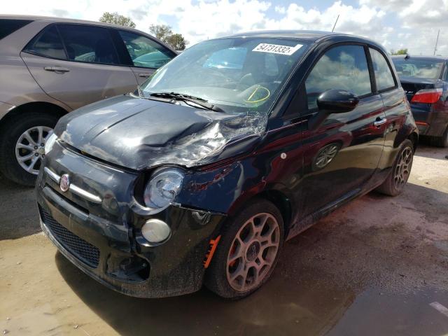 Photo 2 from auction – 2012 FIAT 500 with VIN 3C3CFFBR6CT169252