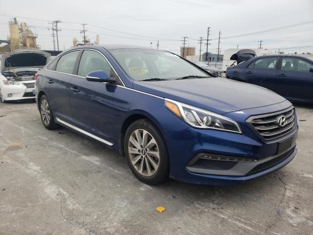 HYUNDAI SONATA SPO 2016 with VIN 5NPE34AF5GH407302 - Photo from auction