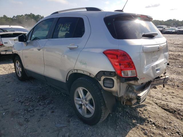 Photo 3 from auction – 2015 CHEVROLET TRAX 1LT with VIN 3GNCJLSB3FL251687