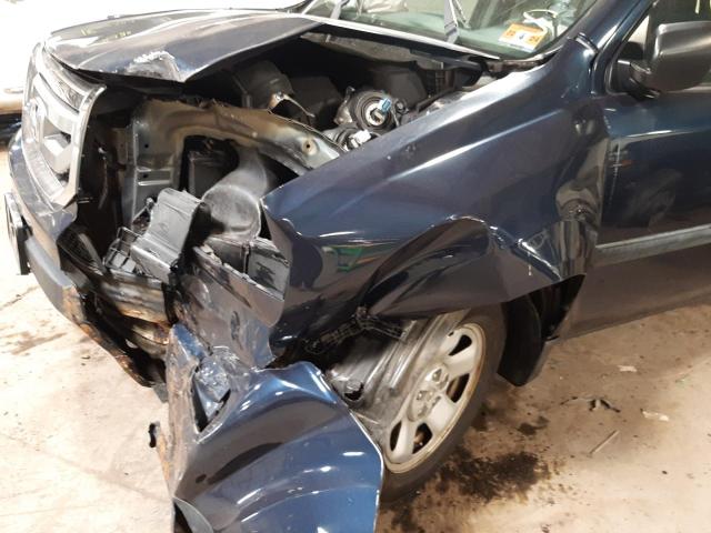 Photo 9 from auction – 2011 HONDA PILOT LX with VIN 5FNYF4H23BB082258