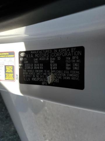 Photo 10 from auction – 2016 KIA SOUL EV with VIN KNDJP3AE6G7007080