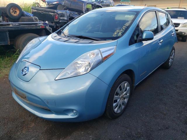 Photo 2 from auction – 2015 NISSAN LEAF S with VIN 1N4AZ0CP5FC327235