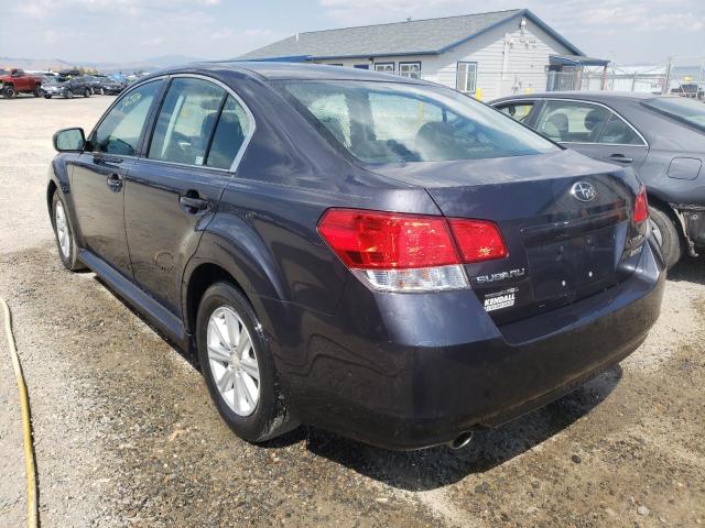 Photo 3 from auction – 2012 SUBARU LEGACY 2.5 with VIN 4S3BMBC6XC3013740