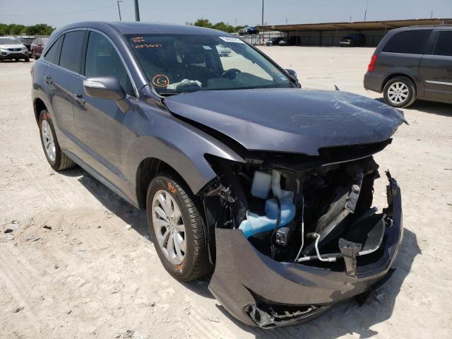 ACURA RDX 2017 with VIN 5J8TB3H39HL023621 - Photo from auction