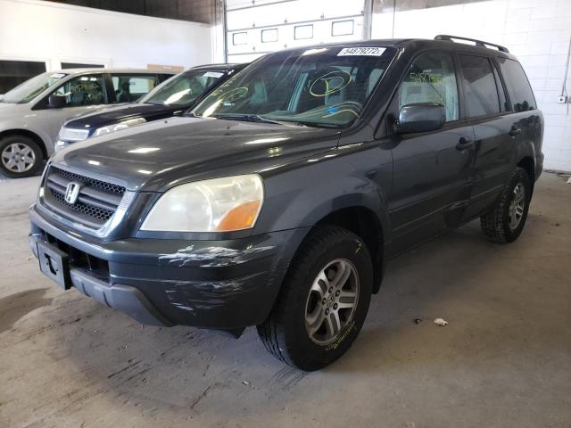 Photo 2 from auction – 2004 HONDA PILOT EX with VIN 2HKYF18414H573464