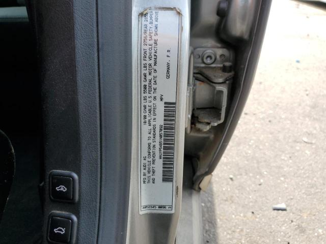 Photo 10 from auction – 2001 AUDI ALLROAD with VIN WAUYP54B51N057092