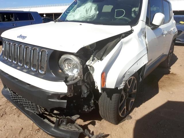 Photo 9 from auction – 2018 JEEP RENEGADE L with VIN ZACCJABB3JPJ16056