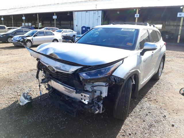 Photo 2 from auction – 2021 TOYOTA HIGHLANDER with VIN 5TDBBRCH1MS520042