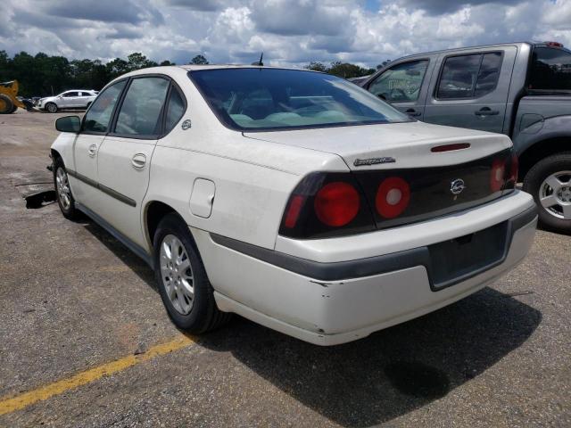 Photo 3 from auction – 2005 CHEVROLET IMPALA with VIN 2G1WF52E659335820