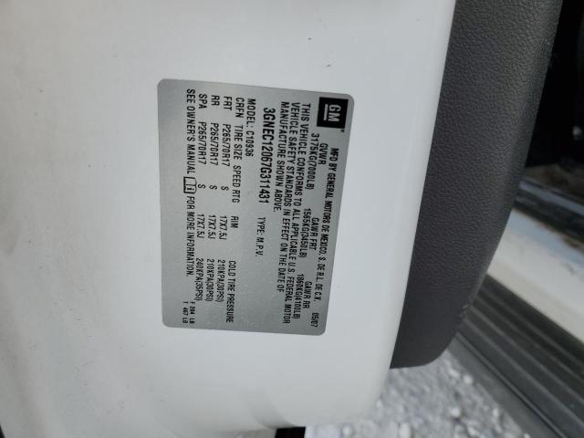 Photo 10 from auction – 2007 CHEVROLET AVALANCHE with VIN 3GNEC12067G311431