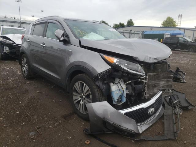 KIA SPORTAGE E 2014 with VIN KNDPCCACXE7565855 - Photo from auction