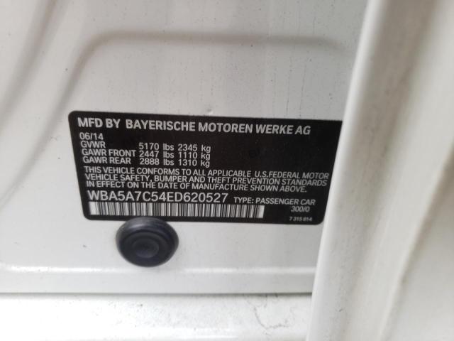 Photo 10 from auction – 2014 BMW 528 XI with VIN WBA5A7C54ED620527