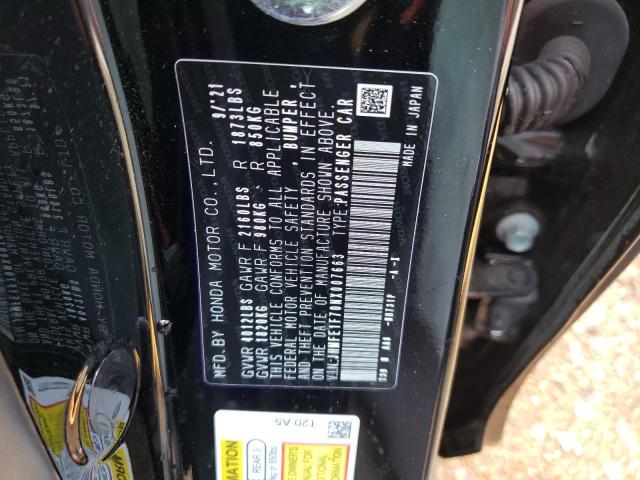 Photo 10 from auction – 2022 HONDA CIVIC EX with VIN JHMFE1F70NX007663