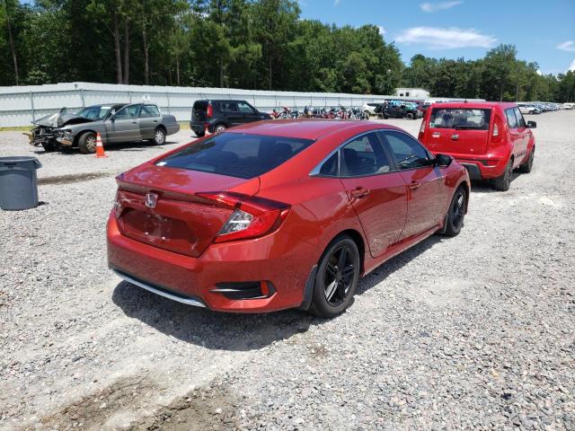 Photo 4 from auction – 2020 HONDA CIVIC LX with VIN 19XFC2F66LE016384