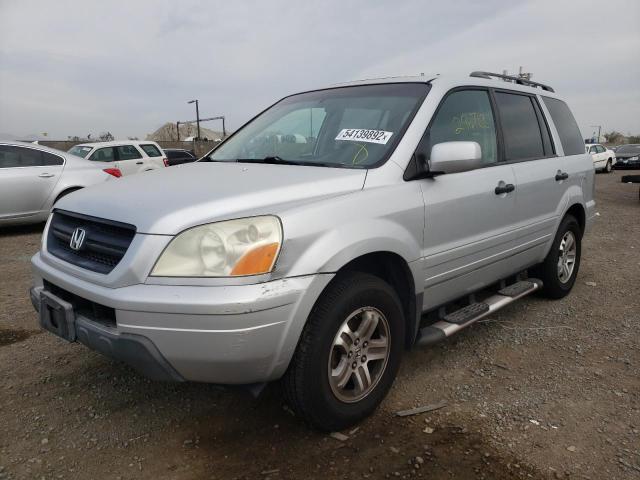Photo 2 from auction – 2005 HONDA PILOT with VIN 2HKYF18635H552120
