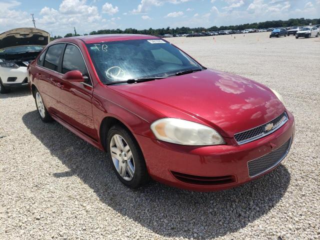 CHEVROLET IMPALA LT 2013 with VIN 2G1WG5E34D1217396 - Photo from auction