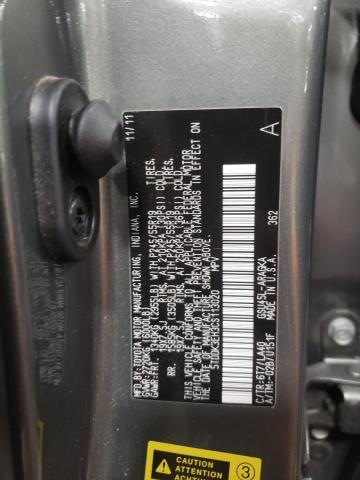 Photo 10 from auction – 2012 TOYOTA HIGHLANDER with VIN 5TDDK3EH3CS113020