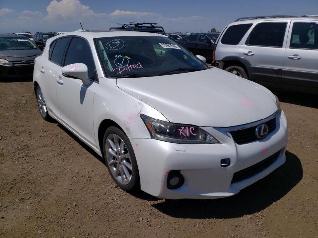 LEXUS CT 200 2011 with VIN JTHKD5BH1B2038291 - Photo from auction