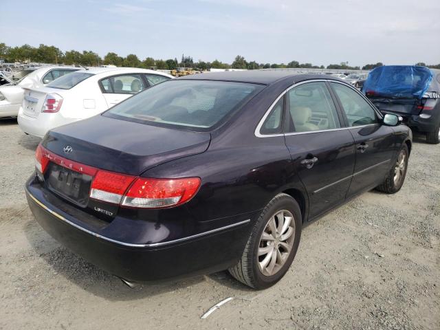 Photo 4 from auction – 2007 HYUNDAI AZERA SE with VIN KMHFC46F37A179803