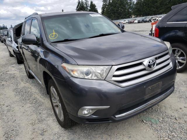 TOYOTA HIGHLANDER 2013 with VIN 5TDDK3EH9DS201488 - Photo from auction