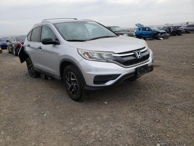 HONDA CR-V SE 2016 with VIN 5J6RM4H4XGL086897 - Photo from auction
