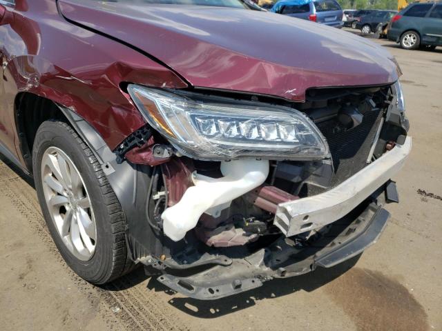 Photo 9 from auction – 2016 ACURA RDX with VIN 5J8TB4H36GL030191