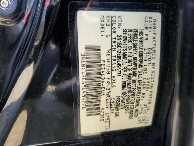 Photo 10 from auction – 2009 NISSAN VERSA S with VIN 3N1BC13E89L494771