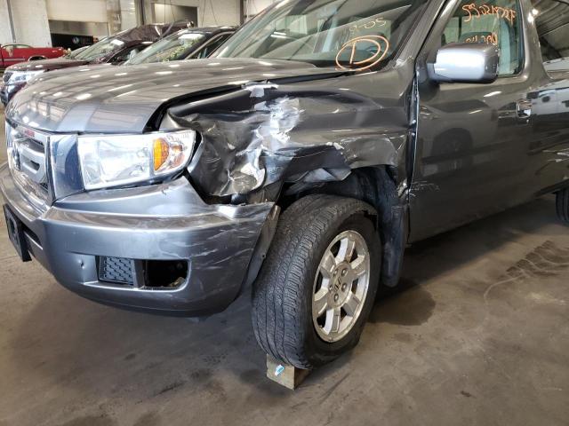 Photo 9 from auction – 2011 HONDA RIDGELINE with VIN 5FPYK1F44BB010247