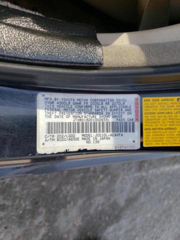 Photo 10 from auction – 2001 LEXUS IS 300 with VIN JTHBD182010026591