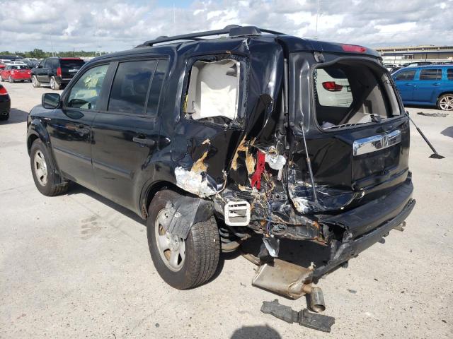 Photo 3 from auction – 2010 HONDA PILOT LX with VIN 5FNYF4H2XAB005403