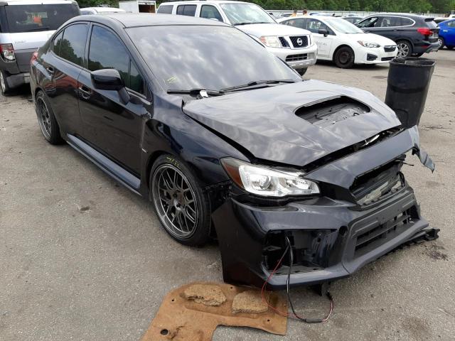 SUBARU WRX 2018 with VIN JF1VA1A60J9805852 - Photo from auction