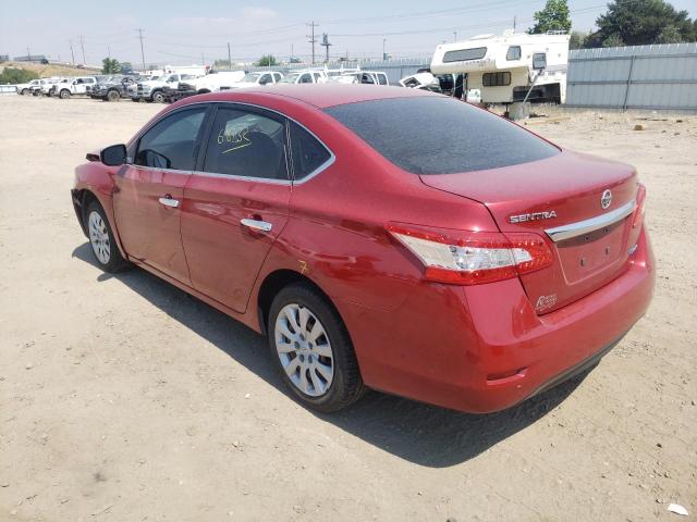 Photo 3 from auction – 2014 NISSAN SENTRA S with VIN 3N1AB7AP0EL693197