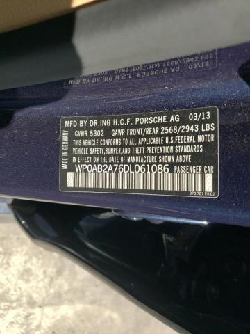 Photo 10 from auction – 2013 PORSCHE PANAMERA S with VIN WP0AB2A76DL061086